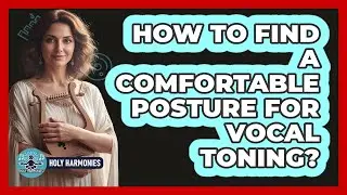 How to find a comfortable posture for vocal toning?