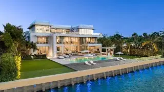 $78,000,000 For This Modern Mansion In Bal Harbour Florida