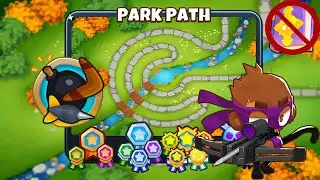 Park Path [Primary Monkeys Only] Guide | No Monkey Knowledge | BTD 6 (2023 Updated)
