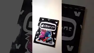 Deltarune blind bag ❓ I got ❓ #deltarune #papercraft #paper #blindbag #unboxing #satisfying