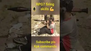 RPG7 firing skills 💪#police #youtubeshorts