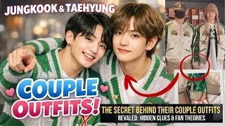 TAEHYUNG AND JUNGKOOK 💜 The Secret Behind Couple OUTFIT ? 🔥