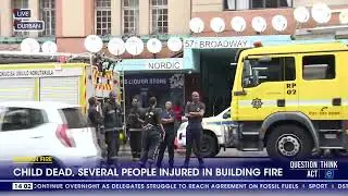 Child dead, several people injured in Durban building fire