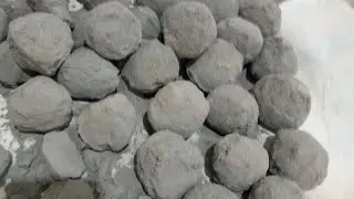 Extra dusty soft cement dirt crumbling#