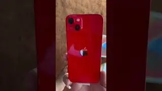 iPhone 14 plus unboxing product RED