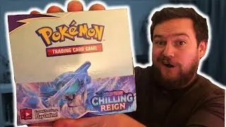 EARLY CHILLING REIGN BOOSTER BOX - Can I Pull Shadow Rider Calyrex VMAX???