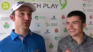 Emilio Cuartero e Iv&aacute;n Cantero analizan la primera ronda del Andaluc&iacute;a Costa del Sol Match Play 9