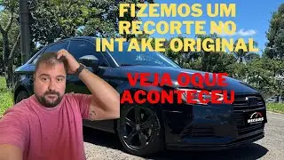 Melhoramos o Intake original da Nossa Audi a3 1.4 stage 3 confere o resultado