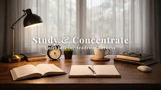 【勉強用】静かに集中できる大人ジャズ｜Quiet Jazz for Studying and Concentration