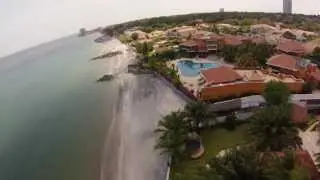 Panama 2014 DJI Phantom with crash at the end!