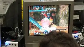 Genesis 6 Melee Pools EMG Hax$ (Blue Fox) vs Toph (Green Fox)