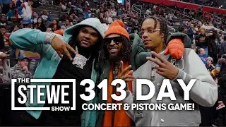 313 Day Concert & Pistons Game ft. Royce Da 5'9