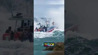 Fire Rescue testing the rough waters at Boca Inlet! | Wavy Boats