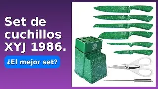 RESE&Ntilde;A (2025) : Set de cuchillos XYJ 1986.. DETALLES ESENCIALES