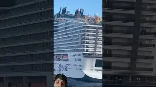 MSC WORLD AMERICA TRIPLE SIZE OFTITANIC?? #cruise #cruisetour #cruiseship #trending #viral