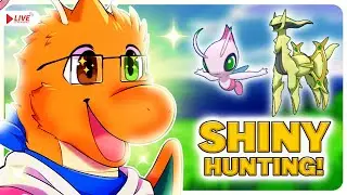 LIVE | Shiny Hunting for Arceus in BDSP and Celebi in Pokemon Crystal | STREAM