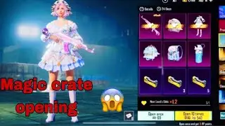 Magic crate opening / new akm crate opening | Magic crate opening bgmi | #magiccrate