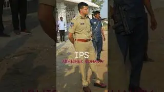 Abhishek Mohanty IPS,  Commissioner of Police #police #motivation #ips #ias #upsc #shorts