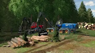 That's a lap | EP. 15 | Fs22 timelapse | Forestry in Eledan
