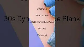 Fast and Easy Abs Workout - Intermediate Level