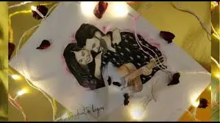 Pre-wedding Hand Painting Frame