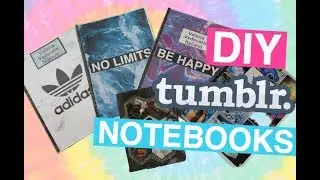DIY TUMBLR NOTEBOOKS ITA - BACK TO SCHOOL 2017 || Valeria Vedovatti
