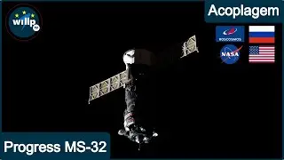 Progress MS-32 (P93): Acoplagem na Esta&ccedil;&atilde;o Espacial Internacional