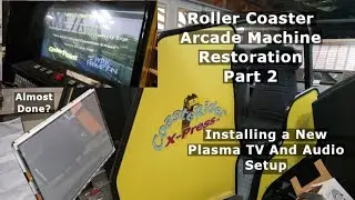 Реставрация американских горок — новый экран и звуковая система! CoasteRider X-Press