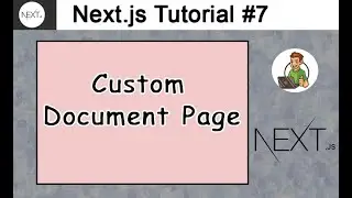 Custom Document Page in Next.js