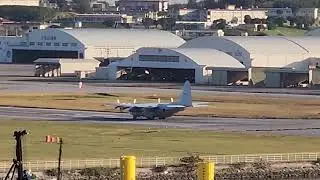 海上自衛隊C-130水色ハーク 36R上がり  那覇基地  #C-130 #那覇基地 #那覇空港