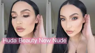 Soft Pink(ish) Makeup Tutorial: Huda Beauty New Nude Palette | Sheridan Leatherberry