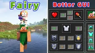 6 потрясающих модов для Minecraft! (Fairy Group и улучшенный графический интерфейс)