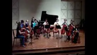 Cello group at a Converse College - Age 9
