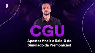 Concurso CGU: Apostas finais e Raio-X do Simulado da Premoni&ccedil;&atilde;o!