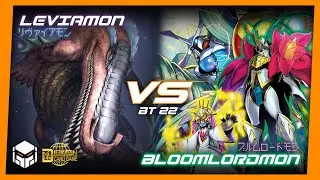 Leviamon vs Bloomlordmon [Digimon Card Game & TCG BT22]
