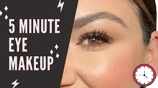 5 MINUTE Eye Makeup Tutorial *super easy*
