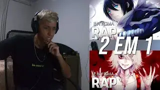REACT Rap do Juuzou & Yato (Noragami) | Deus da Calamidade | Enygma 60