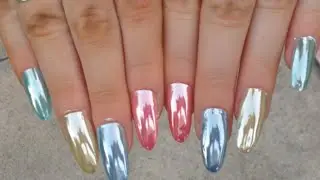 Chrome Mirror Powder por használata - www.lakksziget.hu Műkörmös webáruház
