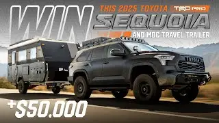 ВЫИГРАЙТЕ гибридный прицеп Toyota Sequoia TRD Pro 2025 года с MDC и призом в размере 50 000 долла...