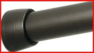 Great product -  iDesign Cameo Metal Tension Rod, Adjustable Customizable Curtain Rod for Bathtub, S