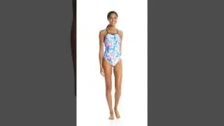 Speedo Turnz Color Effect One Back One Piece Swimsuit | SwimOutlet.com