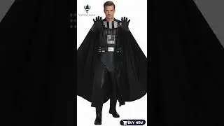 Darth Vader Costume Star Wars Anakin Skywalker Cosplay Men Halloween Uniform Ouftits #Takerlama