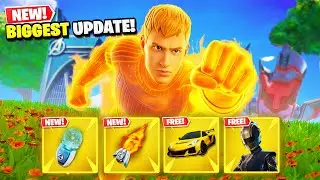 Fortnite&rsquo;s *NEW* FANTASTIC 4 Update is WILD! (Free Rewards)
