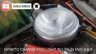 Mitsubishi Evolution 4 и 5 своими руками &mdash; HID H3 лампы в противотуманных фарах PIAA