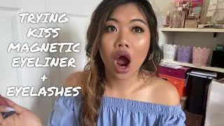 KISS MAGNETIC EYELINER AND EYELASHES?!