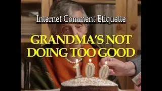 Internet Comment Etiquette: 