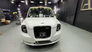 Glasgow taxi detailed and ceramic coated by Absolute valeting based in Blantyre, near Glasgow.