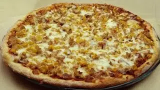 Thunfisch Pizza  Rezept - Pizza mit Thunfisch