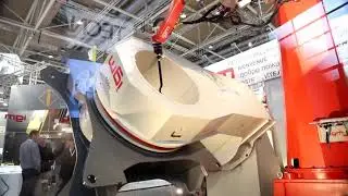 igm Robotersysteme AG auf der Messe Euroblech2018 - Schwei&szlig;roboter in Action