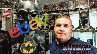 Batman 1989 j'achète le masque sur ebay à 30$ et je le custom !!!